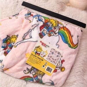 Rainbow Brite Plush Throw Blanket